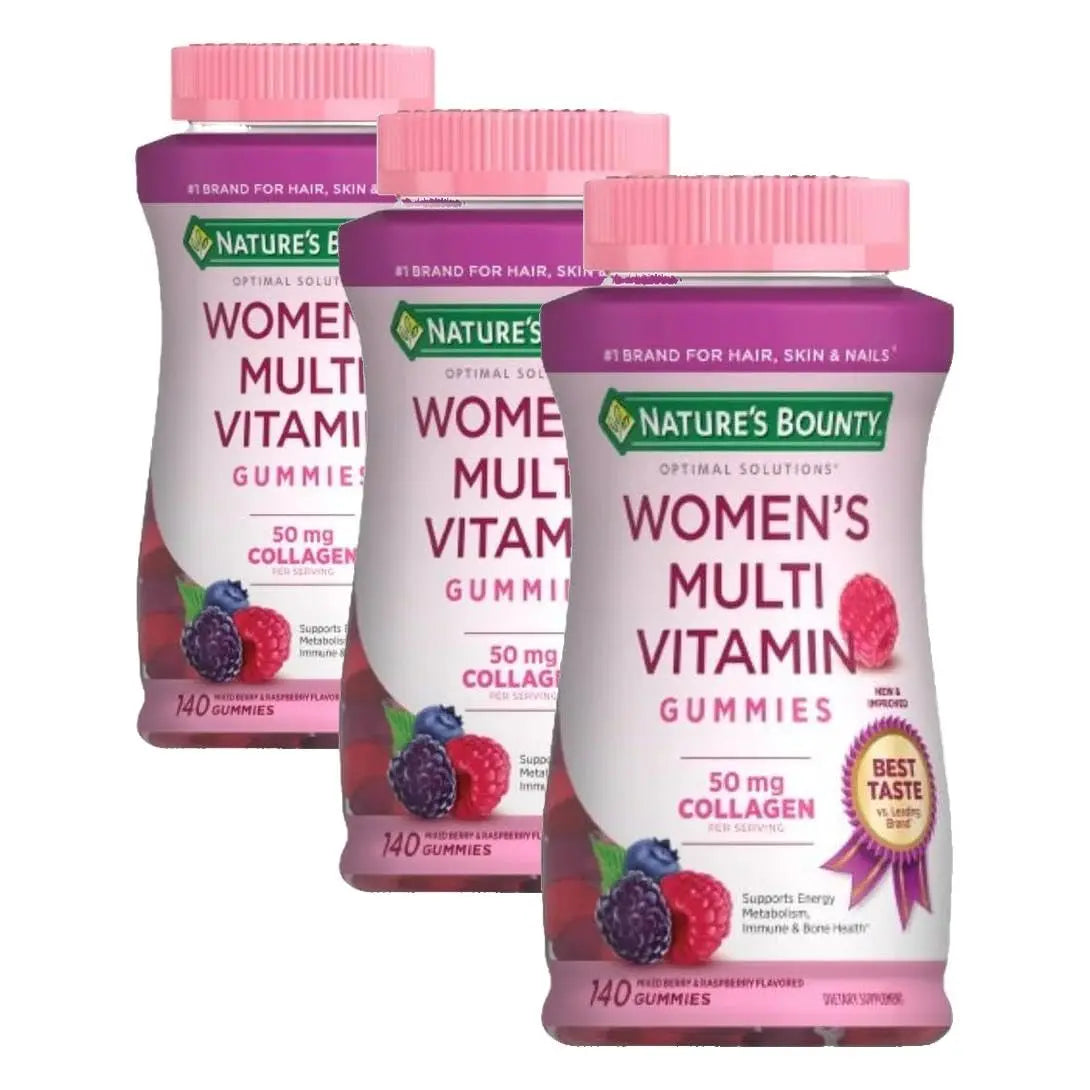 Nature's Bounty Optimal Solutions, Women's Multivitamin Gummies for Immune Support, Cellular Energy Support, Bone Health Nature's Bounty buy supplements canada