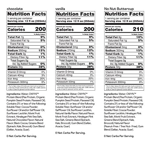 OWYN Only What You Need Pro Elite Vegan High Protein Keto Shake, 32g Protein OWYN Only What You Need buy supplements canada