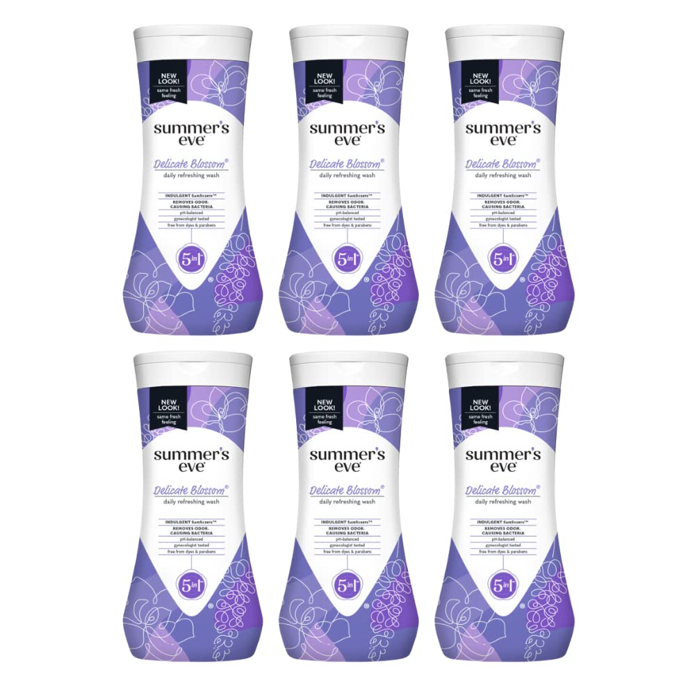Summer's Eve Delicate Blossom Daily Refreshing Feminine Wash, Removes Odor, pH balanced, 15 fl oz Summer's Eve buy supplements canada