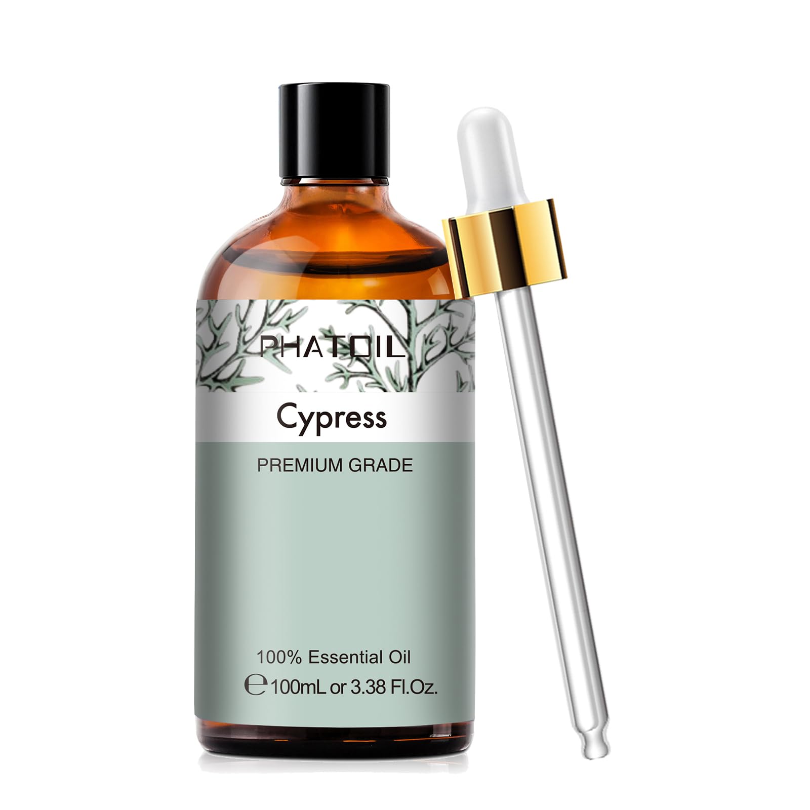 Cypress 3.38fl.oz Essential Oil, PHATOIL Aromatherapy Essential Oils for Diffuser, Humidifier PHATOIL buy supplements canada