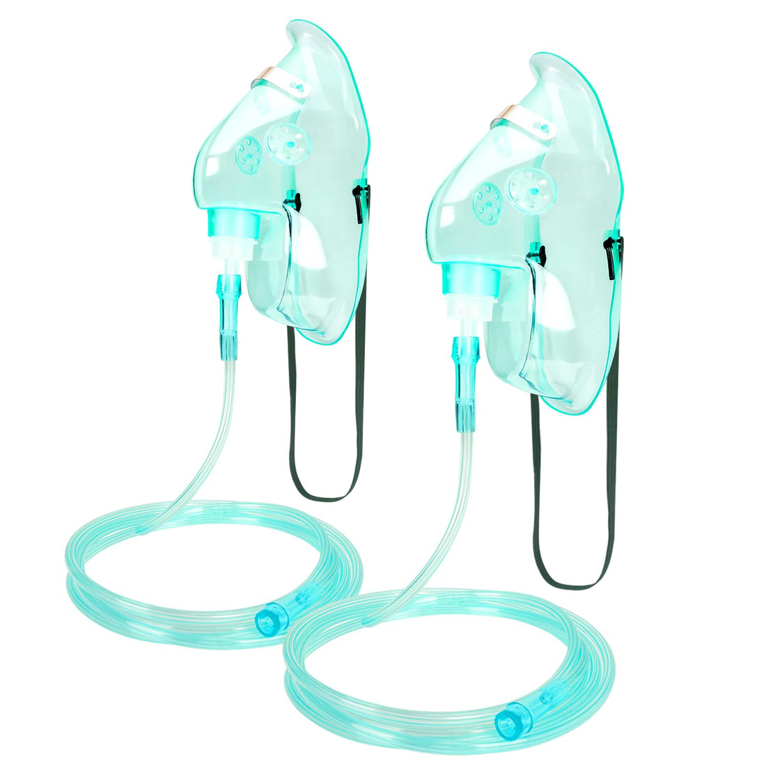 2 Pack Oxygen Mask for Face Adult with 6.6 Ft Tube and Adjustable Elastic Strap - Size XL REALBEBFF buy supplements canada