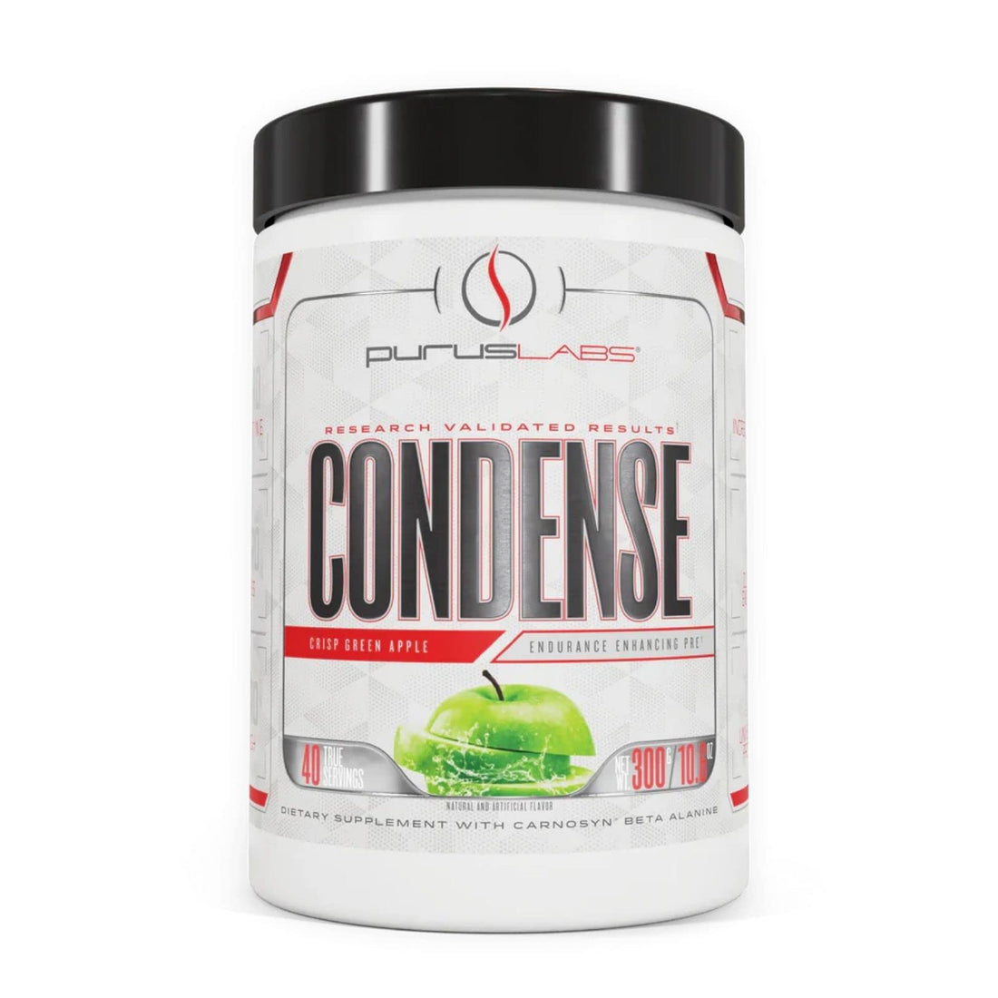 Purus Labs CONDENSE PreWorkout Powder, 40 Servings (Crisp Green Apple) Purus Labs buy supplements canada