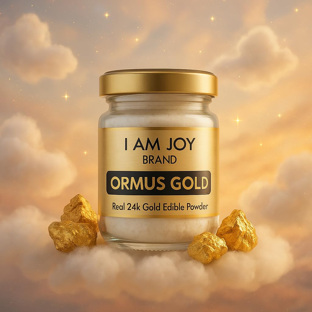 I Am Joy co. Pure Ormus White Gold Powder Monoatomic M-State 24k 99.99% | No Plastic, No Lye, No Dyes, No Fillers | 22 Grams I Am Joy co. buy supplements canada