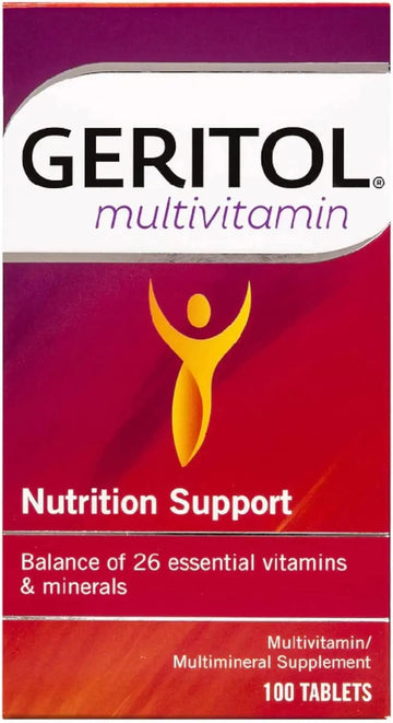 Geritol Complete Tablets 100 Tablets (Pack of 4) Geritol buy supplements canada