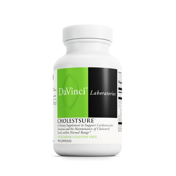 DAVINCI Labs CholestSure Supplement - Supports Cardiovascular Function - Helps Maintain Healthy Cholesterol Levels in a Normal Range - with CoQ10 - Gluten Free - 90 Vegetarian Capsules DAVINCI buy supplements canada