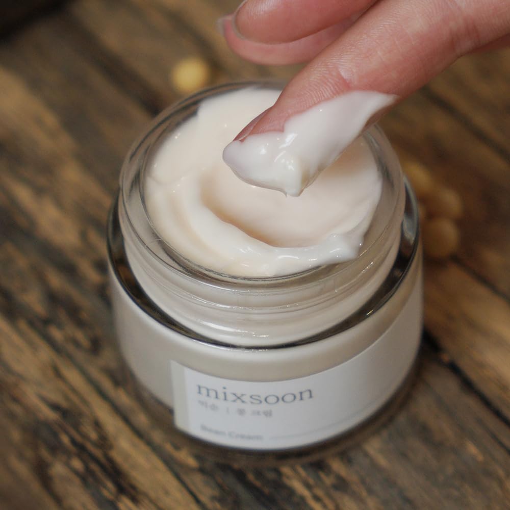 mixsoon Bean Cream-Deep Moisturizer Face Cream, Hydrating and Smoothing for Face, Fermented Soybean Extract mixsoon buy supplements canada