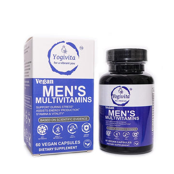 Yogivita Men’s Multivitamin – Complete Wellness, Energy & Immunity Support – Vegan, Gluten-Free, 60 Capsules Yogivita buy supplements canada