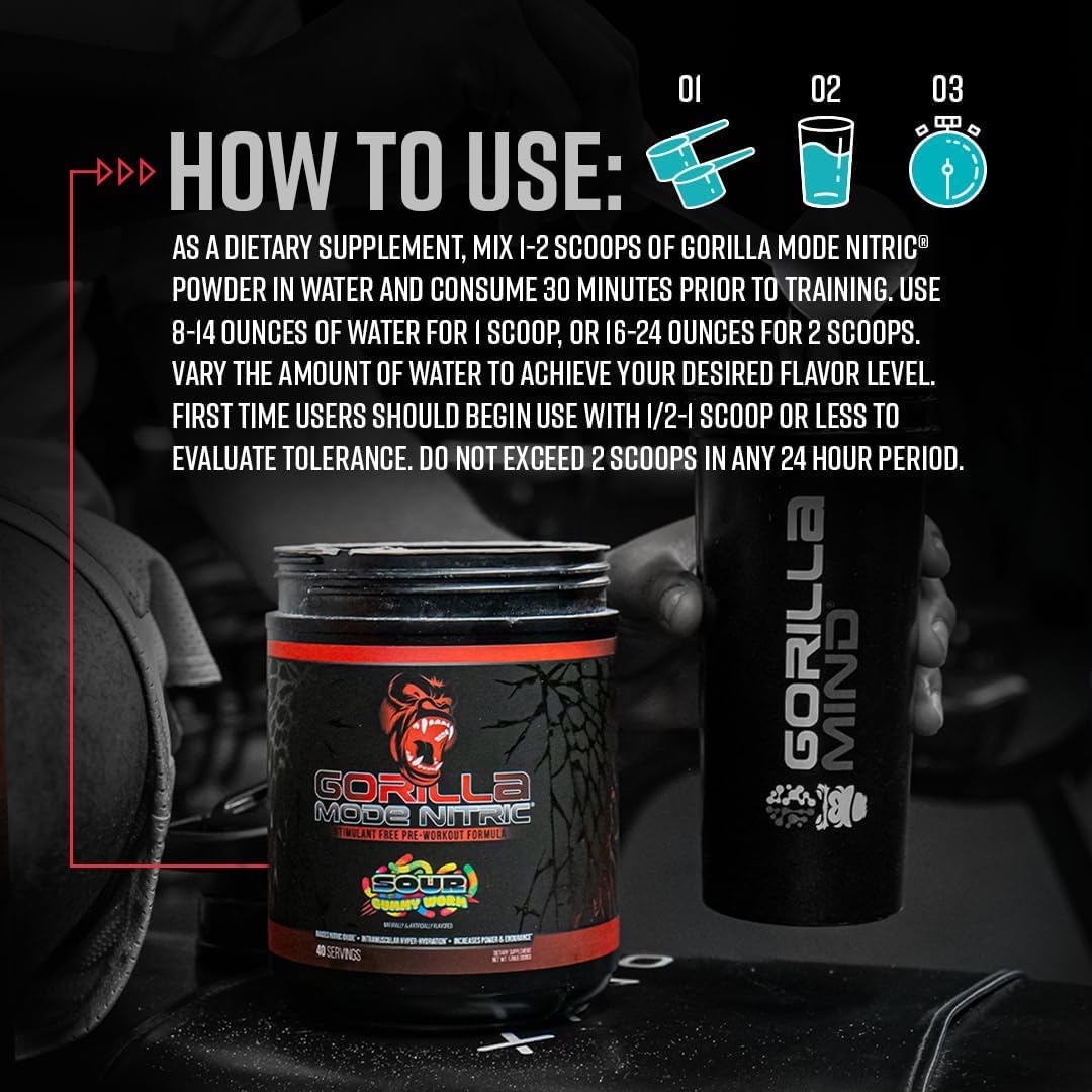 Gorilla Mode Nitric Upgraded Stimulant Free Pre-Workout – Best Tasting and Most Effective Stimulant Free Pre-Workout/Massive Pumps · Vasodilation · Power / 768 Grams (Rocket Frost) Gorilla Mind buy supplements canada