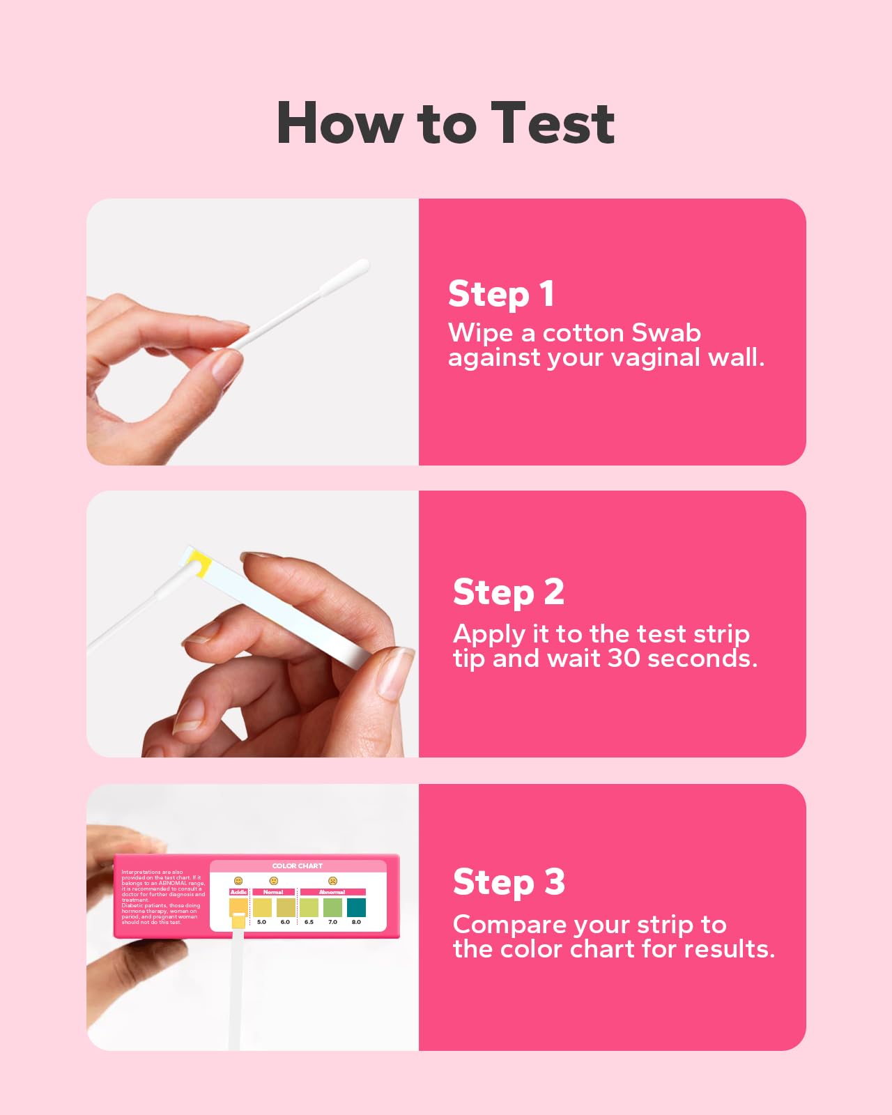 Choppie Vaginal Health pH Test Strips (50 Strips), pH Balance Test Strips for Women, Vaginal pH Test Strips Choppie buy supplements canada