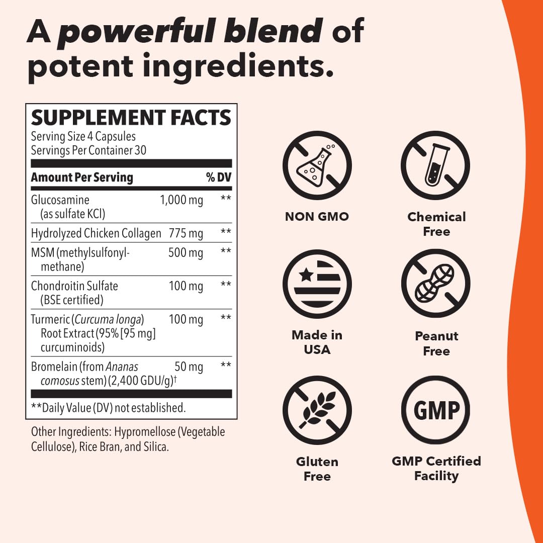 LifeSeasons Mobili-T - Joint Support Supplement - Reduces Aches & Discomforts - Increase Range of Motion - Rebuild Tissue & Cartilage - MSM Chondroitin Collagen Glucosamine & Turmeric - 208 Capsules LifeSeasons buy supplements canada