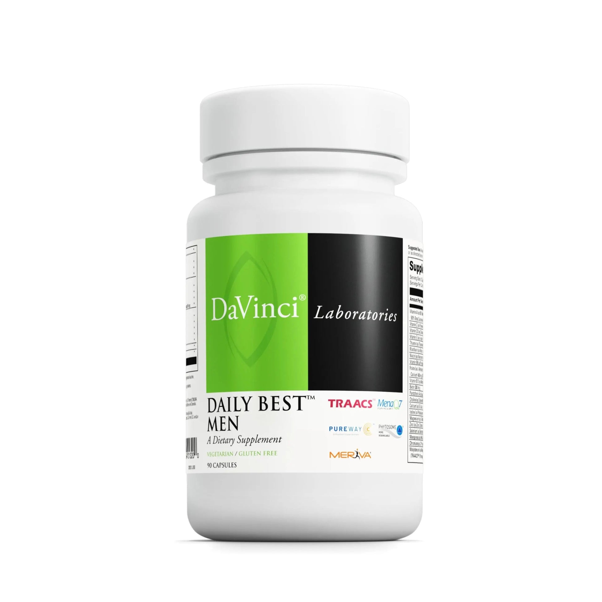 DAVINCI Labs - Daily Best Men - A Dietary Supplement with Vitamin B6, Vitamin B12 Vitamin C, Vitamin K2, and More - Vegetarian DAVINCI buy supplements canada