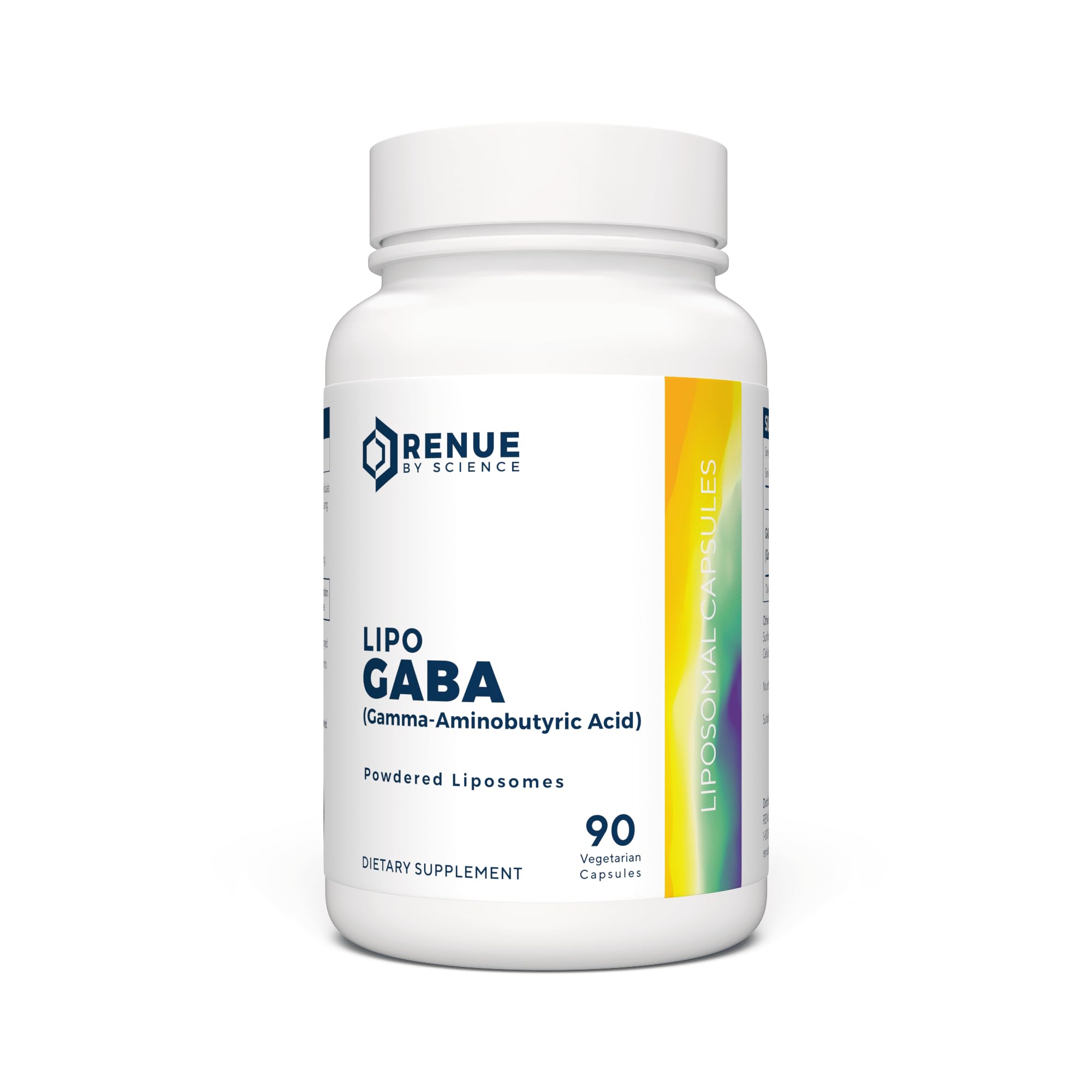 Renue By Science GABA | High Strength Liposomal GABA Supplements | 90 GABA Capsules - 300mg Gamma-Aminobutyric Acid per Serving | Non-GMO | Made in The USA Third-Party Tested Renue By Science buy supplements canada