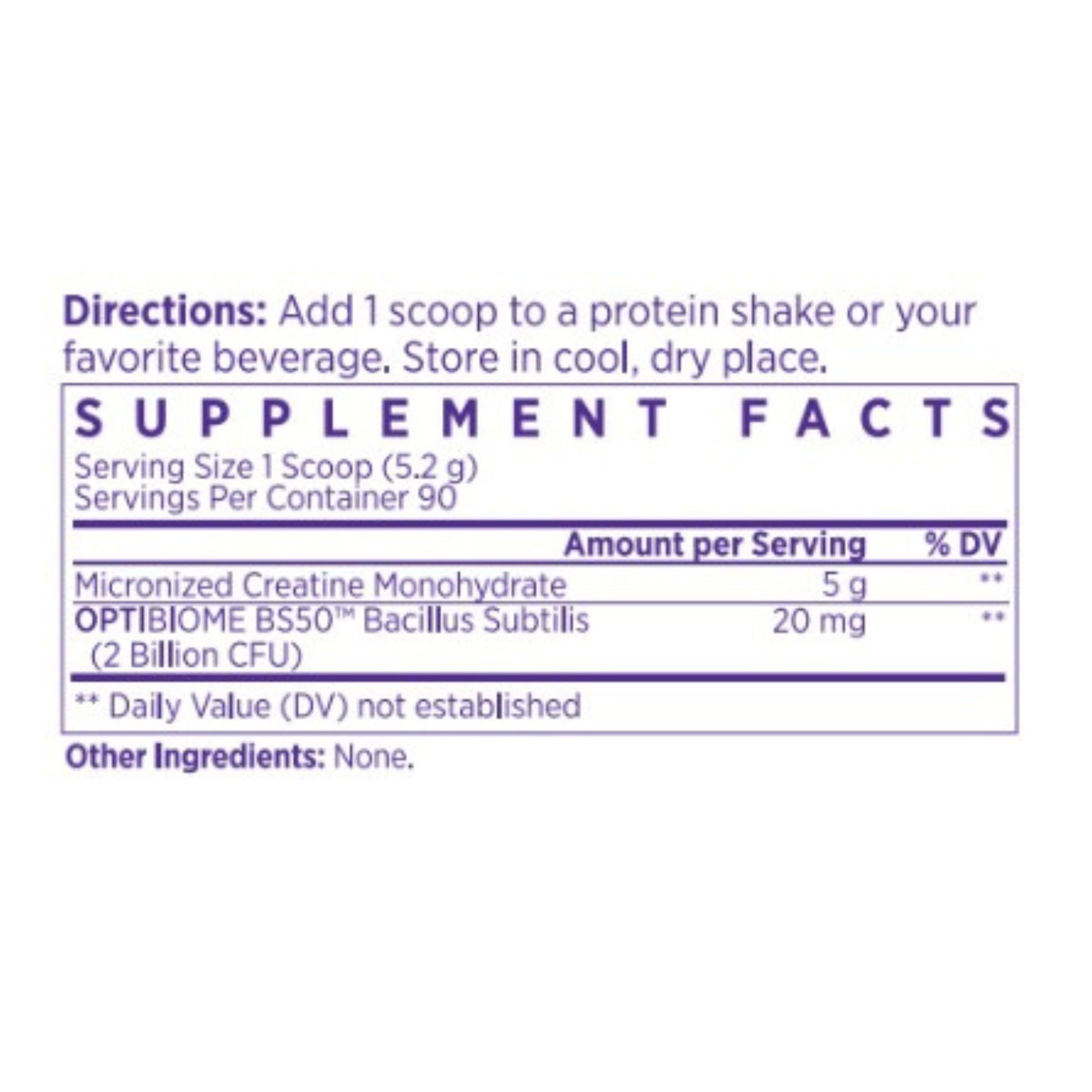 NAOMI Gentle GI Creatine with OPTIBIOME®, Gut-Friendly Creatine Monohydrate for Muscle Strength, Recovery & Mental Focus, Non-GMO, Clean, Daily Creatine Supplement for Men & Women NAOMI buy supplements canada