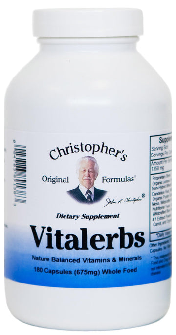 Christopher's Original Formulas Vitalerbs, Nutrient-Rich Herbal Supplement, 180 Veg Caps Christopher's Original Formulas buy supplements canada