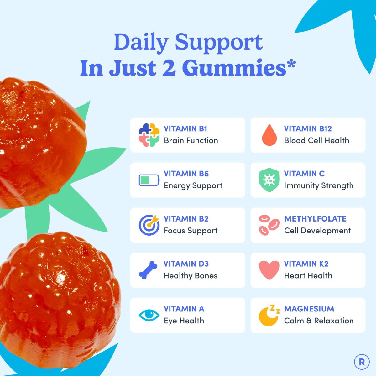 FIRST DAY Vitamins for Teens - Teen Multi Vitamins for Girls & Boys 12-17, Organic Fruit & Veggie Blend - 12 Key Nutrients: Vitamins A FIRST DAY buy supplements canada