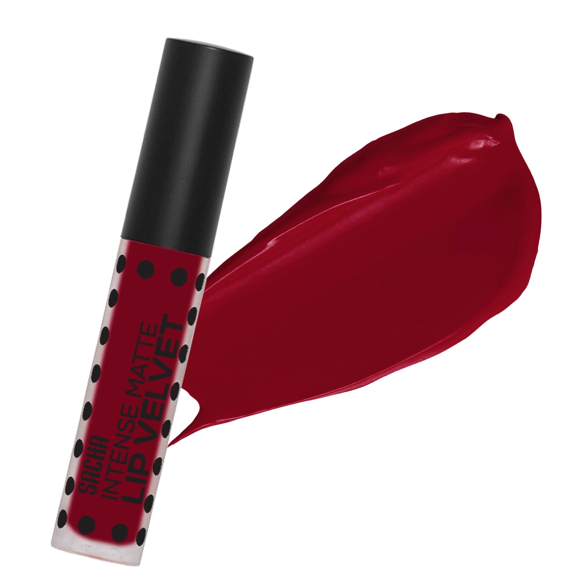 Sacha Cosmetics Intense Matte Lip Velvet Liquid Lipstick, Long-Lasting Velvet Matte Finish, 0.2 fl oz Pass The Money Sacha Cosmetics buy supplements canada