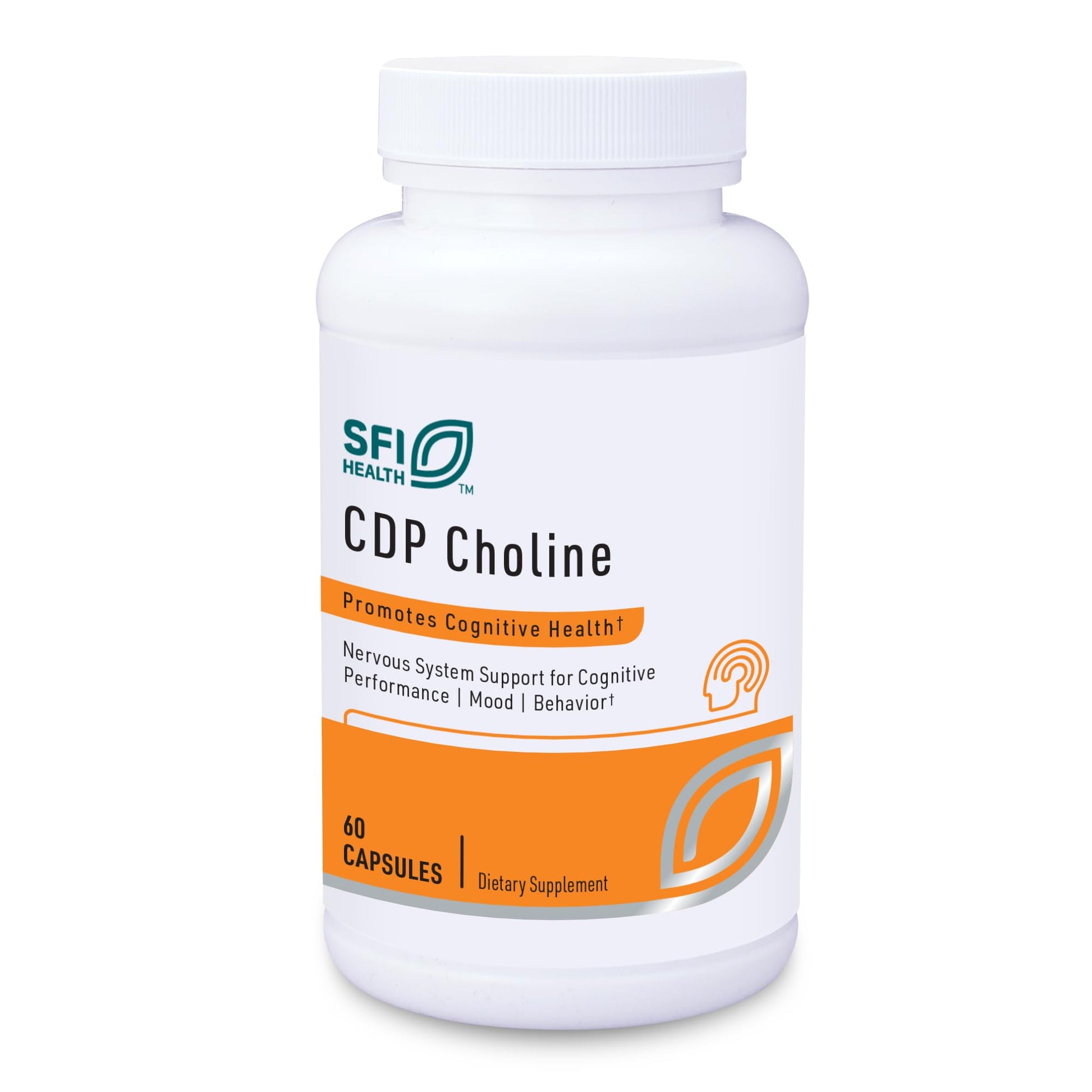 Klaire Labs SFI Health CDP Choline 250mg - Soy-Free Choline Supplements - Cognizin Citicoline to Help Support Memory, Focus & Attention - Bioavailable Active Form, Hypoallergenic (60 Capsules) SFI Health buy supplements canada