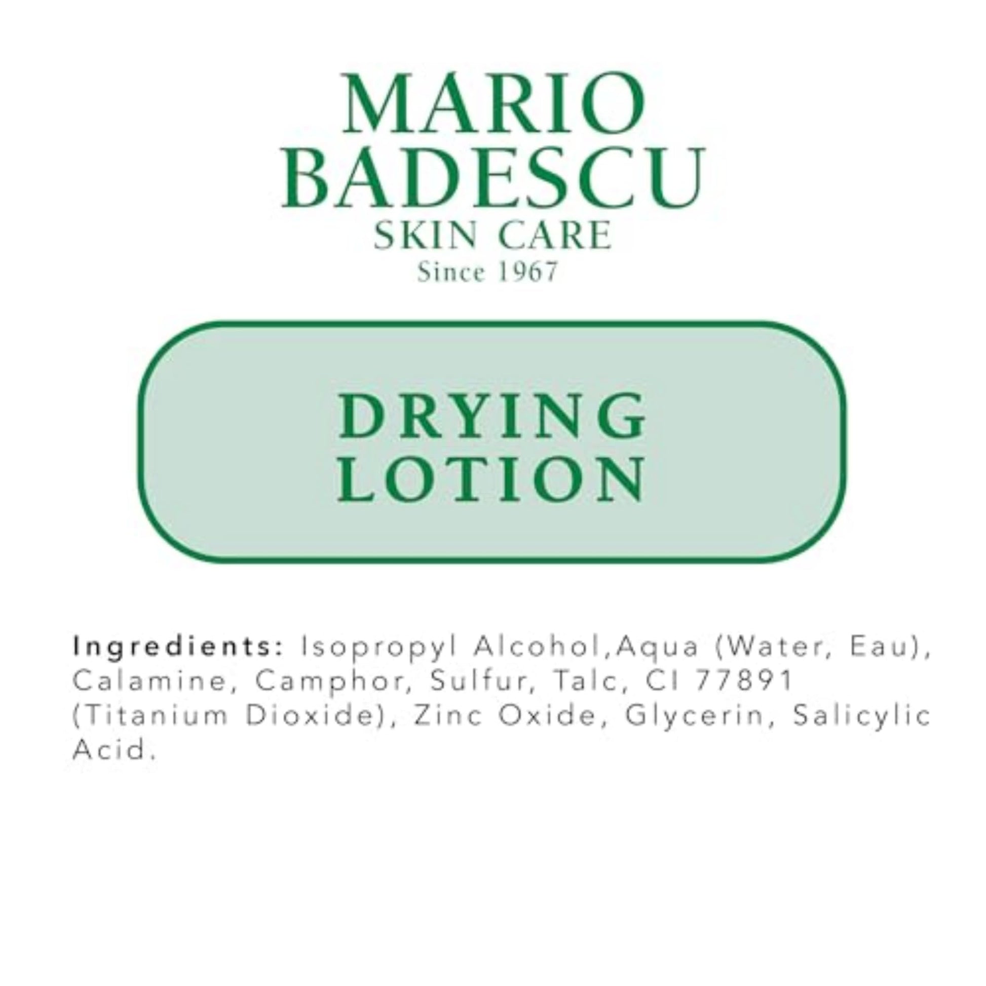 Mario Badescu Drying Lotion for All Skin Types| Blemish Spot Treatment with Salicylic Acid and Sulfur Mario Badescu buy supplements canada