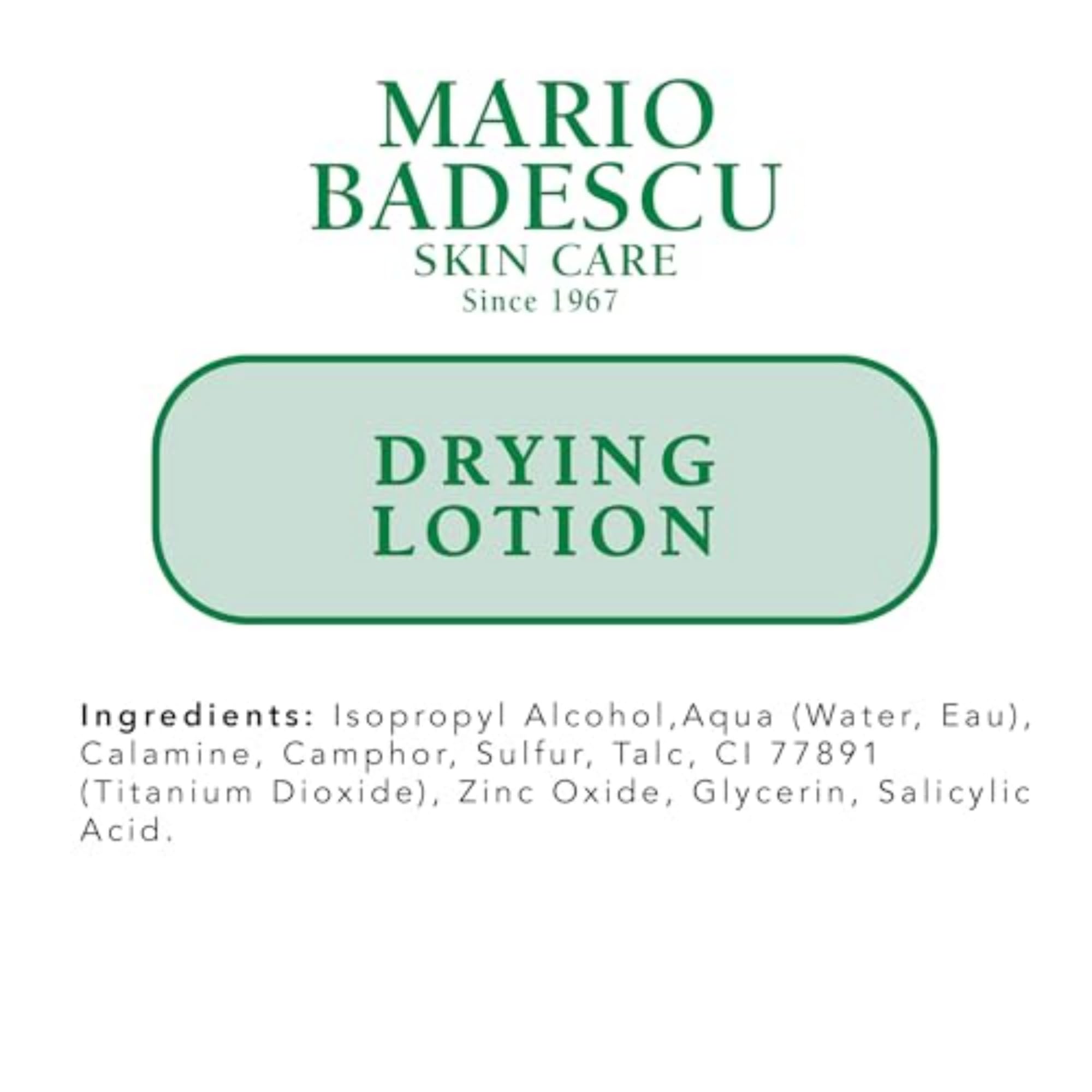 Mario Badescu Drying Lotion for All Skin Types| Blemish Spot Treatment with Salicylic Acid and Sulfur Mario Badescu buy supplements canada