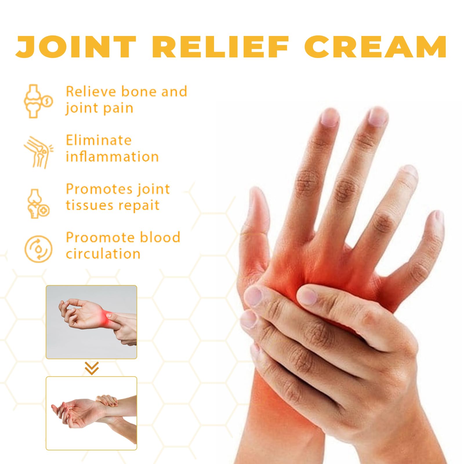 JOYVOIDX Joint & Knee Comfort Cream with Bee Venom and Cassia Flower, Formulated with Glucosamine for Flexibility and Mobility, 0.71oz JOYVOIDX buy supplements canada