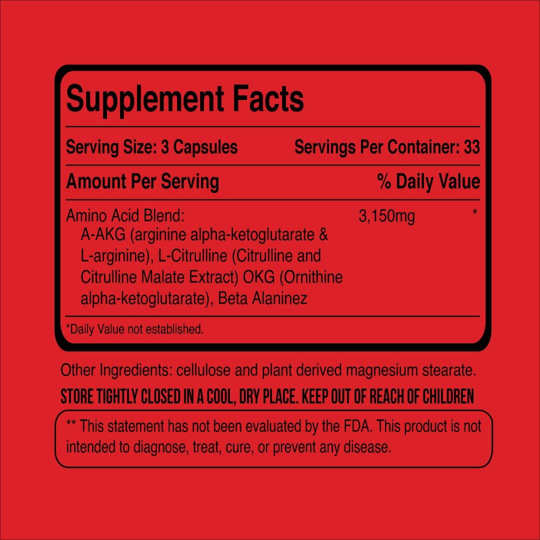 Gains in Bulk, Argi Pump, L-Arginine Nitric Oxide Booster with L-Citrulline and L-Ornithine GAINS IN BULK GAINSINBULK.COM buy supplements canada