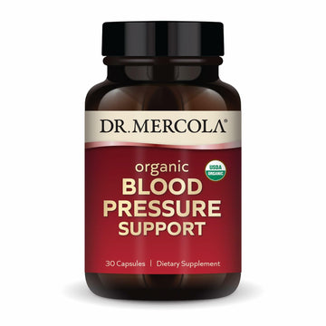 Dr. Mercola Organic Blood Pressure Support - Supports Healthy Circulation - High-Potency Grape Seed Extract - Non-GMO & Soy-Free - 30 Capsules (30 Servings) Dr. Mercola buy supplements canada
