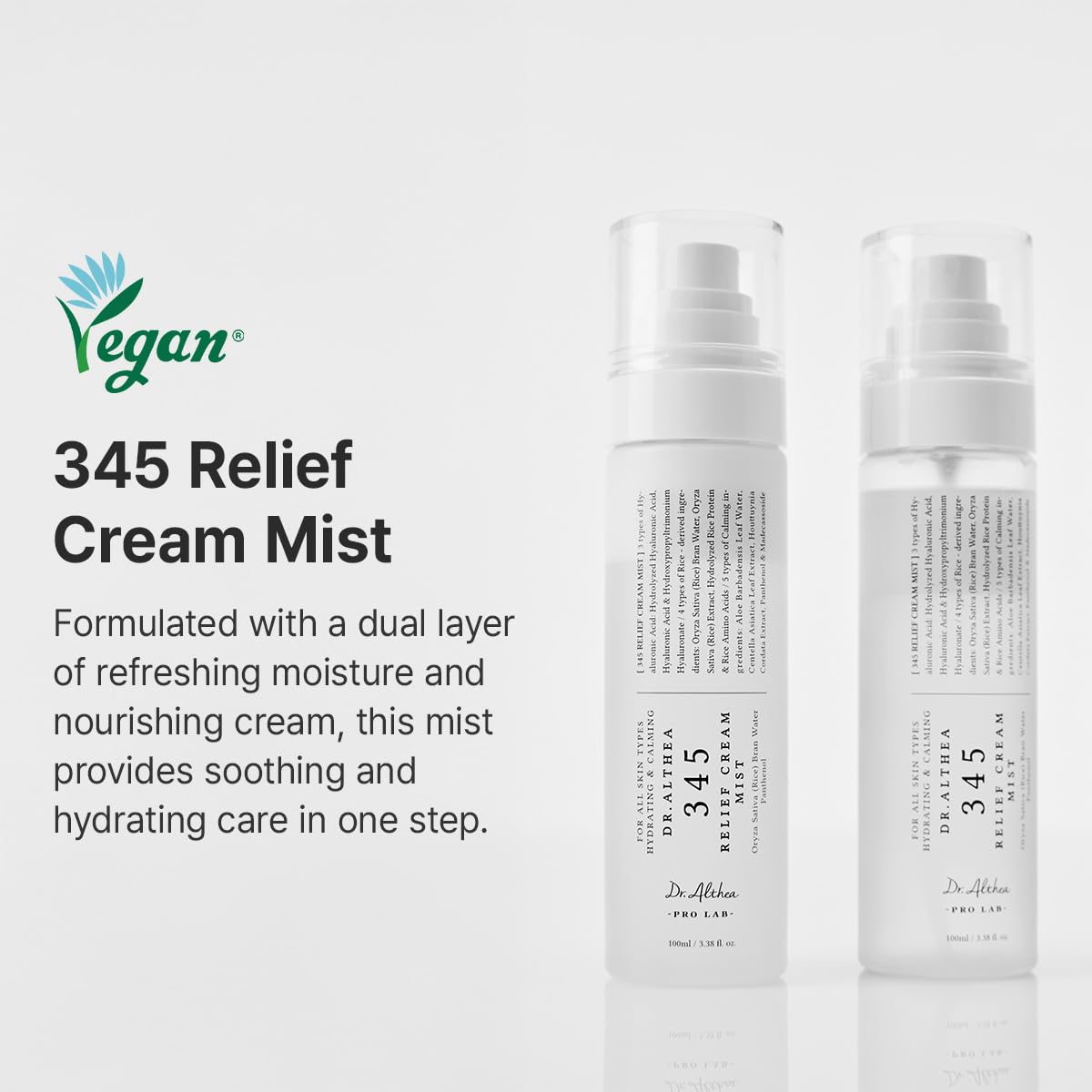 Dr.Althea 345 Relief Cream Mist | Hydrating Facial Mist with Rice Extract | Soothing Care for Sensitive Skin Dr.Althea buy supplements canada