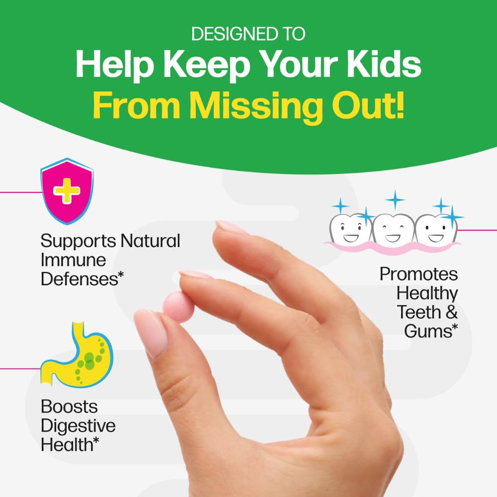 Culturelle Kids Chewable Daily Probiotic for Kids, Ages 3+, 30 Count, #1 Pediatrician-Recommended Brand, Natural Berry Flavored Daily Probiotics Culturelle buy supplements canada