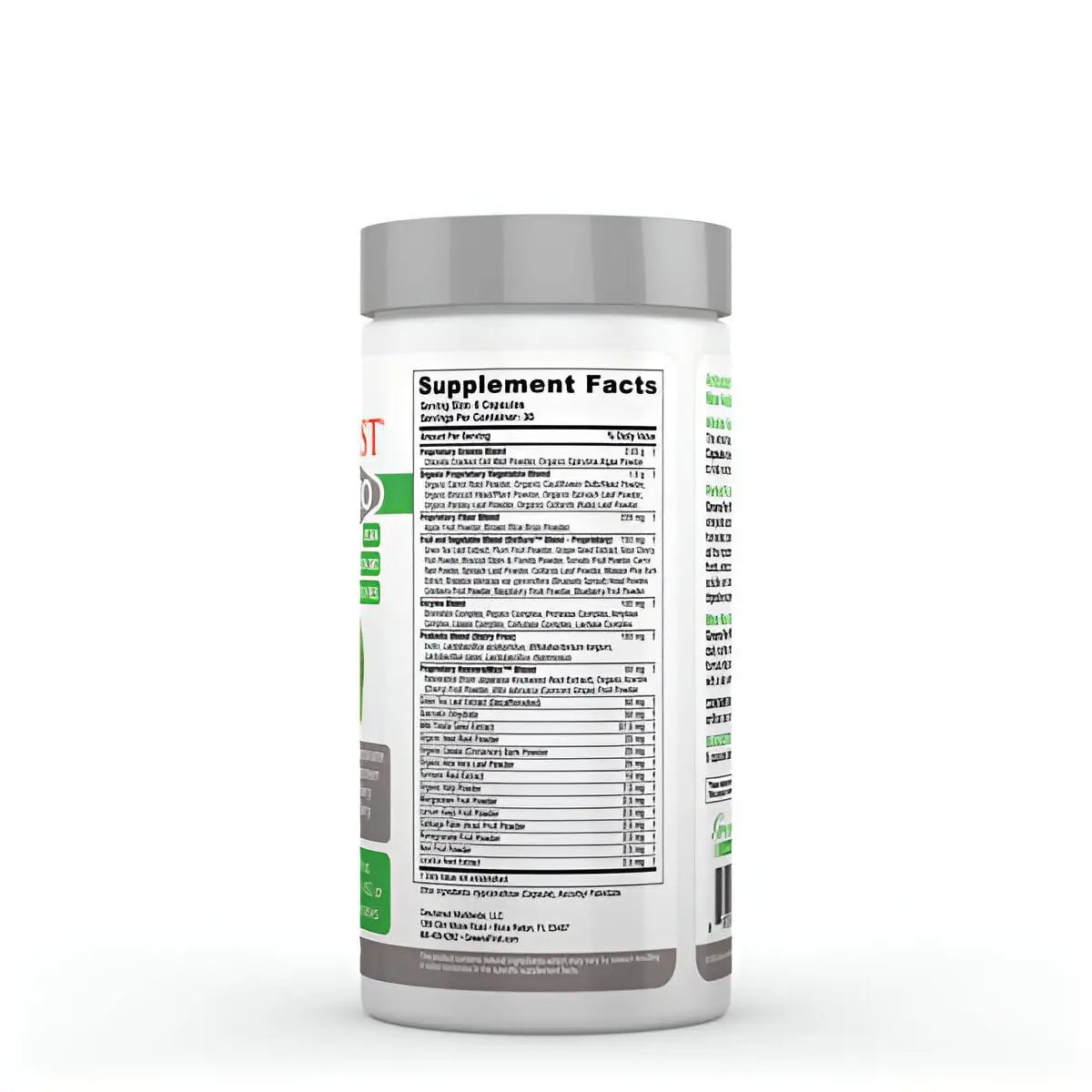 Greens First Phytonutrient Capsules - 49 Antioxidant-Rich Superfoods with Organic Fruits & Veggies, Prebiotics, Probiotics Greens First buy supplements canada