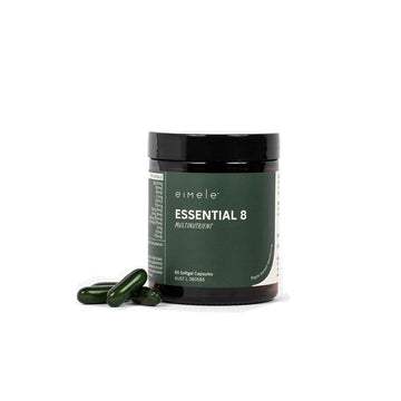 Essential 8 | Multivitamin for Energy & Immunity Support | 8 Essential Nutrients | Calcium, Vitamin B12, Omega3, Zinc, Iron, Vitamin D & More eimele buy supplements canada