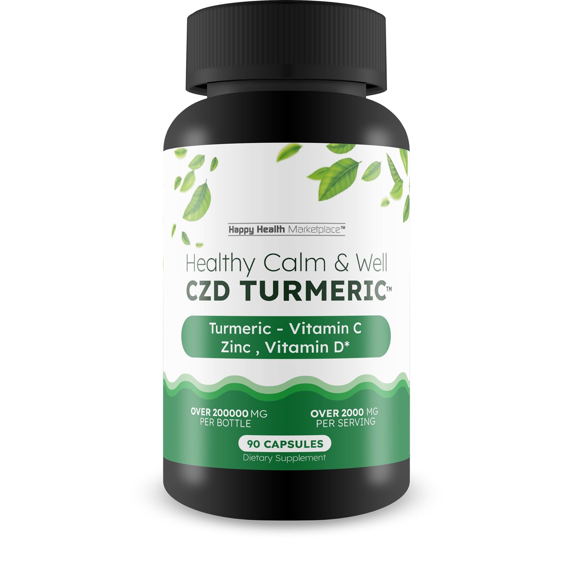 Healthy Calm & Well CDZ Gummies Capsules - Our Best CDZ Supplement Vitamin C D and Zinc - Turmeric Vitamin C D Zinc Magnesium - Our Best Calmwell Cdc Gummies Capsules Zinc Vitamin C Vitamin D Turmeric Happy Health Marketplace buy supplements canada