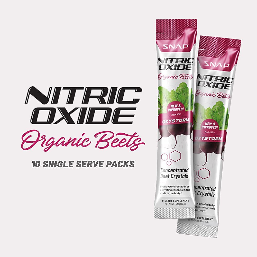 Nitric Oxide + Single Serve Beets (2 Products) Snap Supplements buy supplements canada