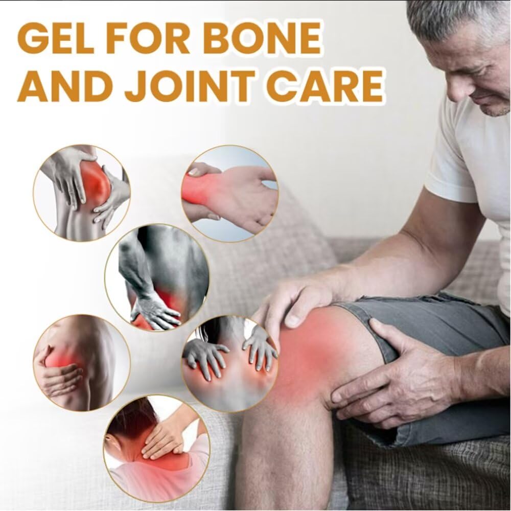 ETKOVNJ 6 Packs Bee Venom Cream, Bee Venom Bone Gel Joint Gel for Neck, Waist, Back of Hands, Feet and Legs ETKOVNJ buy supplements canada