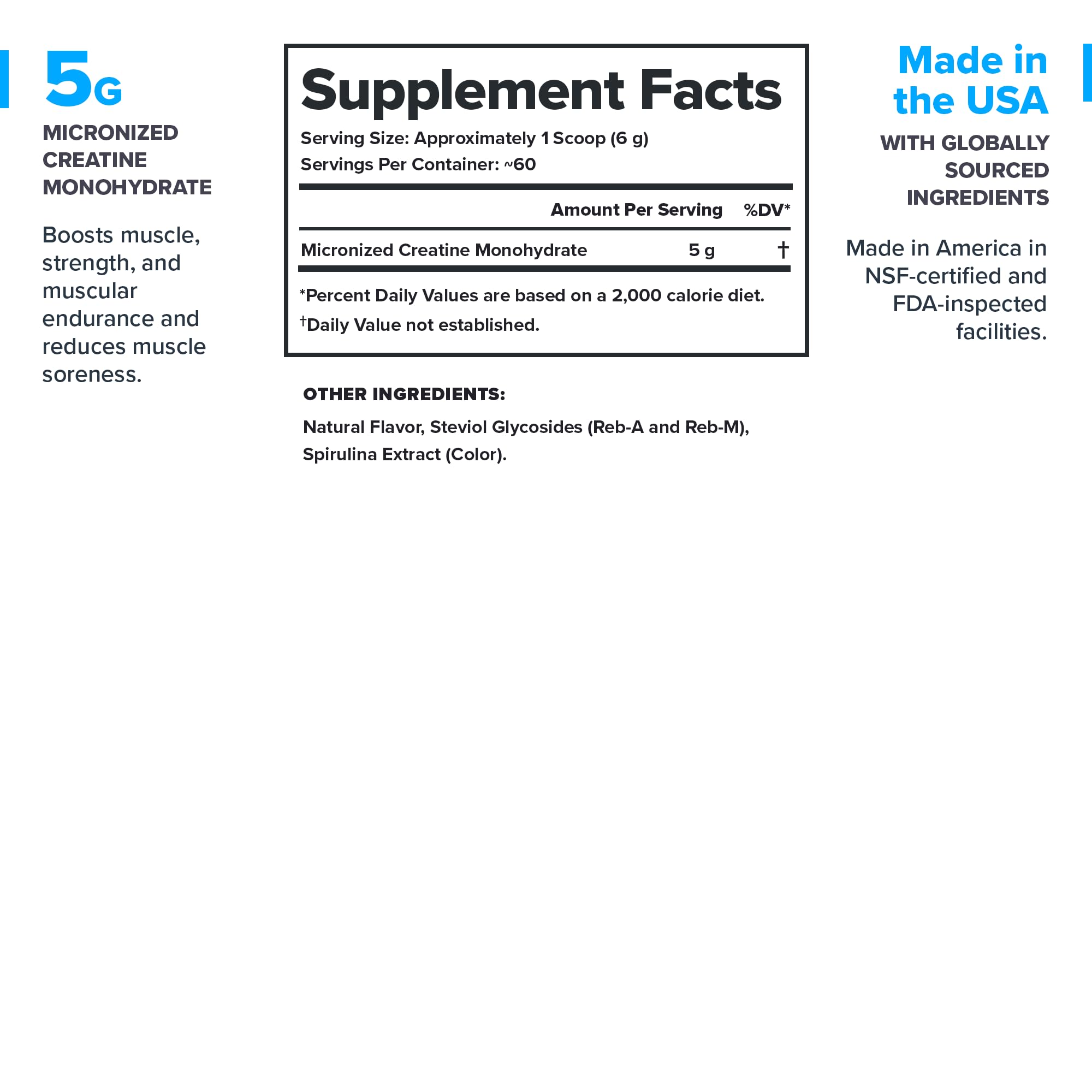 LEGION Micronized Creatine Monohydrate Supplement - Clean Creatine Powder for Muscle Gain & Post Workout Recovery - Micronized Creatine Supplement for Maximum LEGION buy supplements canada