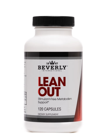 Beverly International Lean Out 120 caps. Fat Burner with Metabolic Support. Lipotropics. Beverly International buy supplements canada