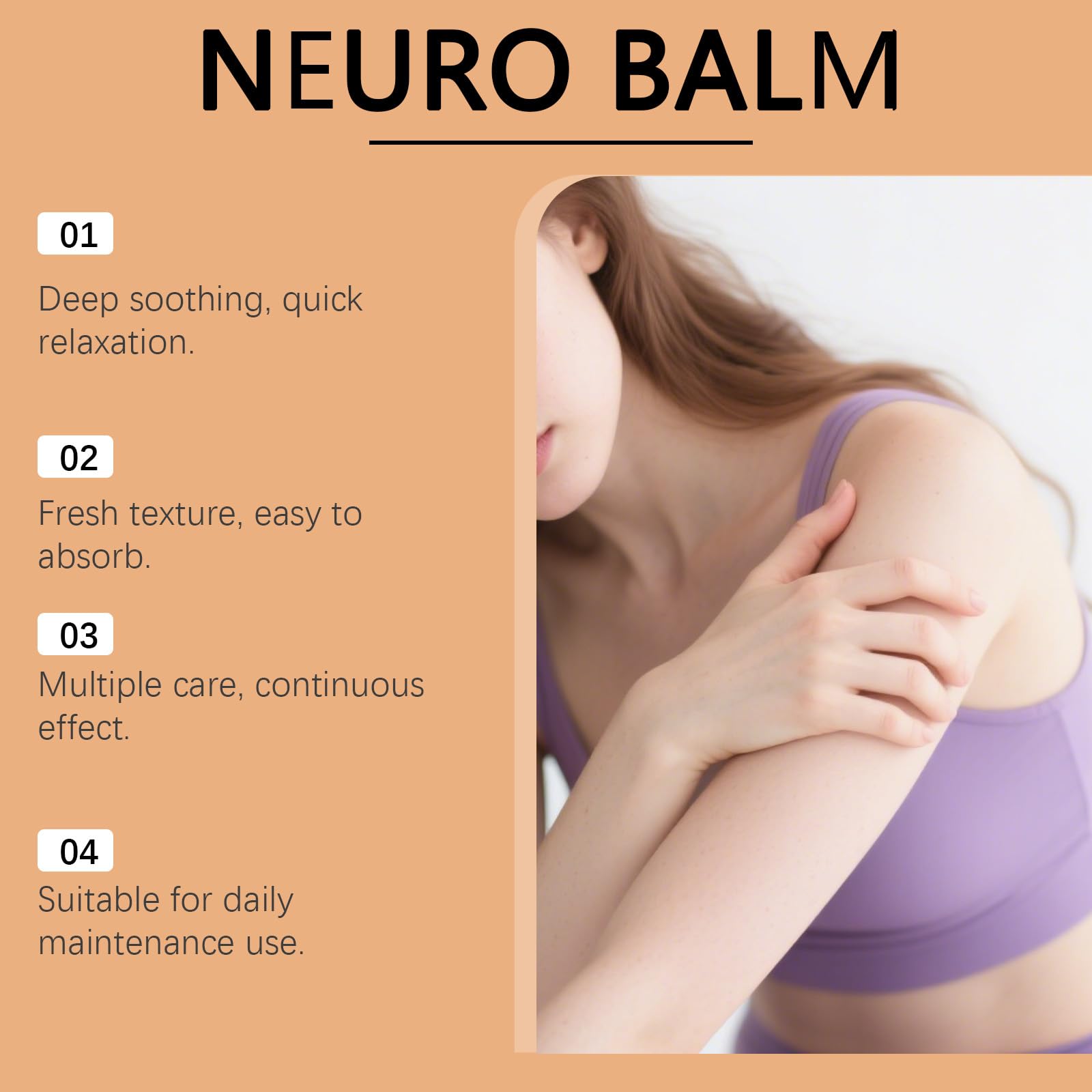 ZQDXSYN Neuro Balm, Joint & Muscle Soothing Cream, Joint Care Soothing Cream, Daily Body Care & Muscle Care (3PCS) ZQDXSYN buy supplements canada