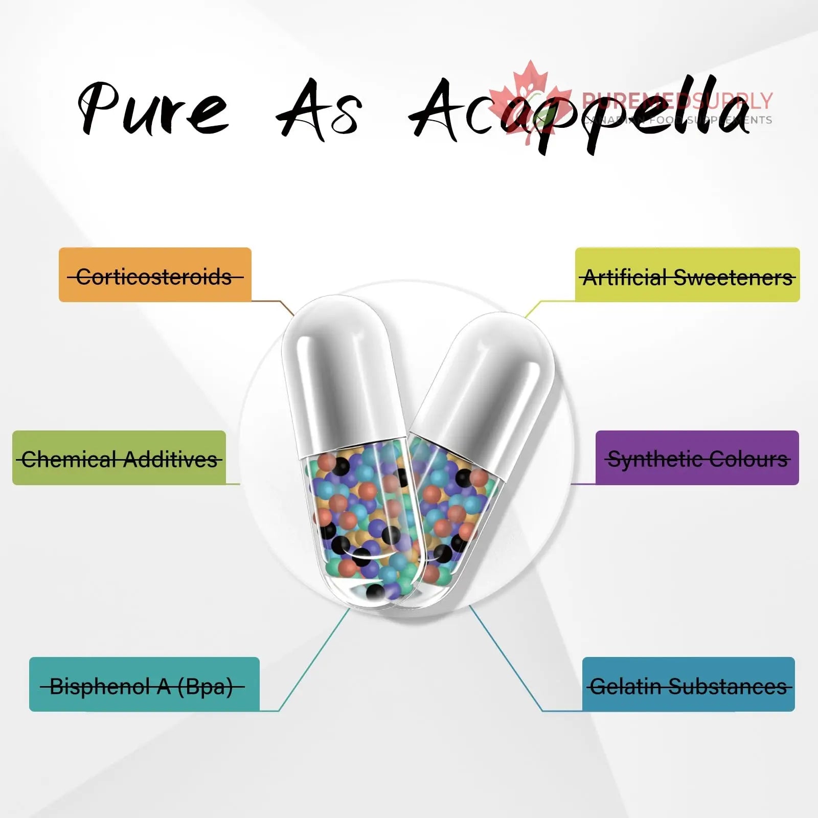 ACAPPELLA N-Acetyl Cysteine Vitamin D3 K2 Zinc Quercetin Sarracenia Purpurea NAC Supplement with Elderberry Holy Basil Bee Propolis Bromelain L-Lysin for Men & Women (1) ACAPPELLA buy supplements canada