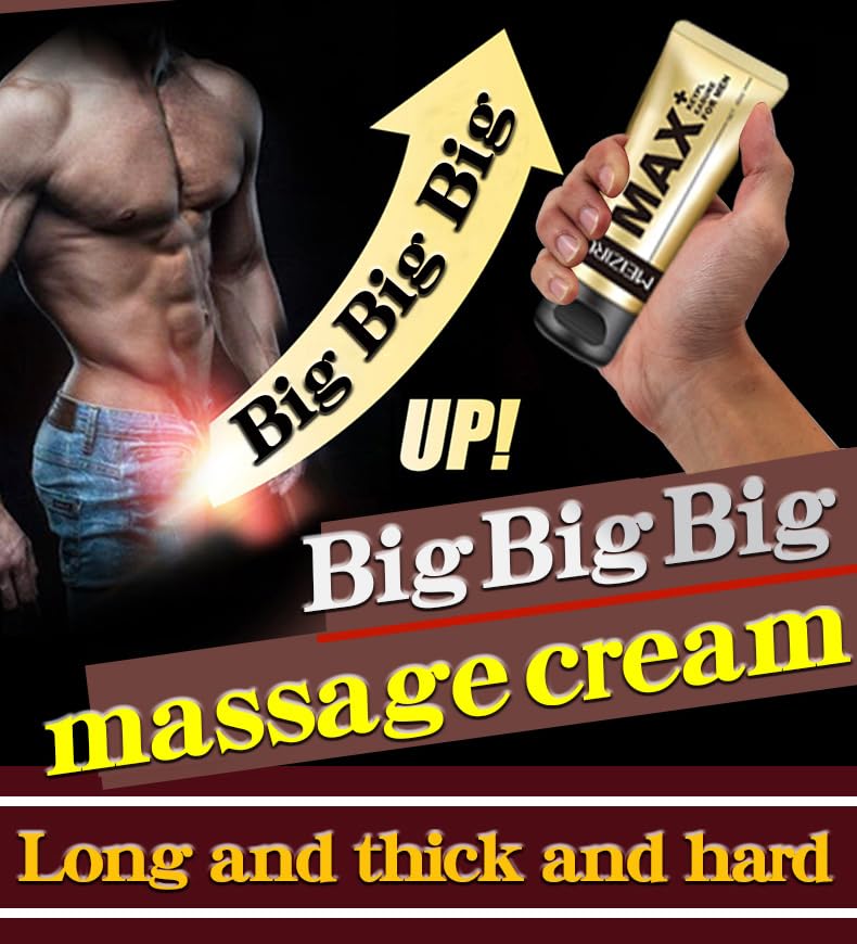 Max+ Extra Large Strength Enlargement Growth Gel for Man – Men's Power Massage Enlarger Cream with Natural Oil for Increase Size, Huge Thickness, Strength and Prolonged Performance (1) MEIZIRUI buy supplements canada