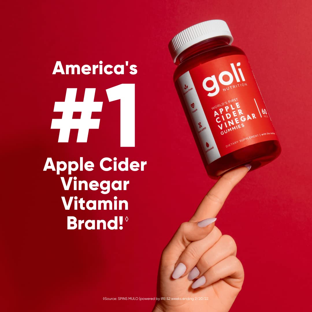 Goli Nutritional Supplement, Apple Cider Vinegar Gummy Vitamins Nutrition, 2 Pack Goli buy supplements canada