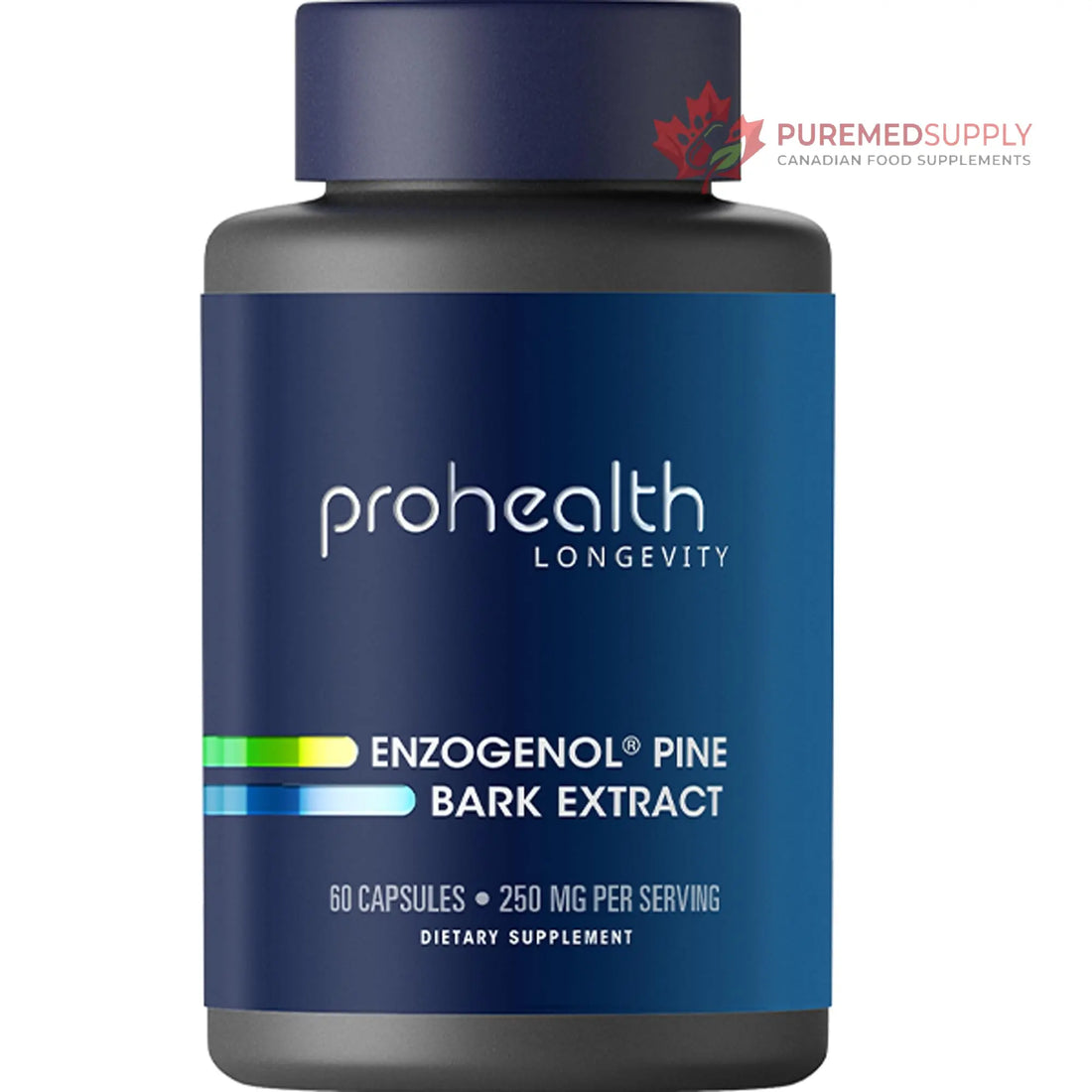 ProHealth Enzogenol Pine Bark Extract | 60 Capsules | New Zealand Sourced Antioxidant Support | Triple 3rd Party Tested, GMP Manufactured in The USA ProHealth buy supplements canada