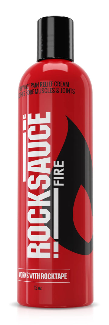 RockTape RockSauce Fire Hot Muscle Relief Cream with Capsaicin, 12 Ounce Bottle RockTape buy supplements canada
