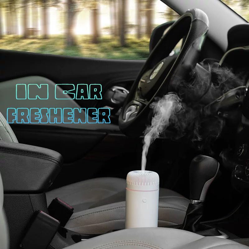 55tech in Car Aroma Diffuser Humidifier with LED Light Colors - Refresh and Relax While Driving USB 55tech buy supplements canada