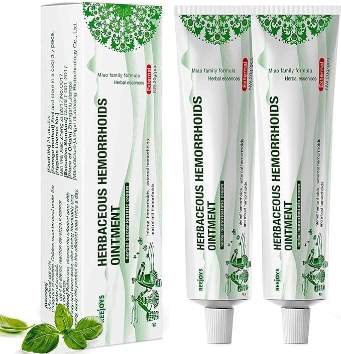 Reejoys Hemorrhoid Cream: Advanced Herbal Hemorrhoids Treatment Cream for Itching and Burning, Shrink & Soothe Hemorrhoids - 1.8 Oz Reejoys buy supplements canada