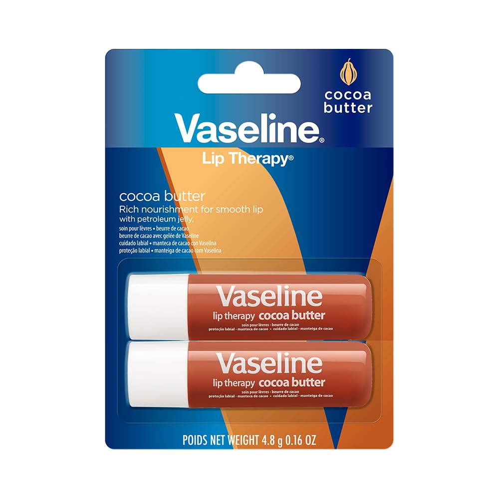 Vaseline Lip Therapy Cocoa Butter Twin Pack Vaseline buy supplements canada