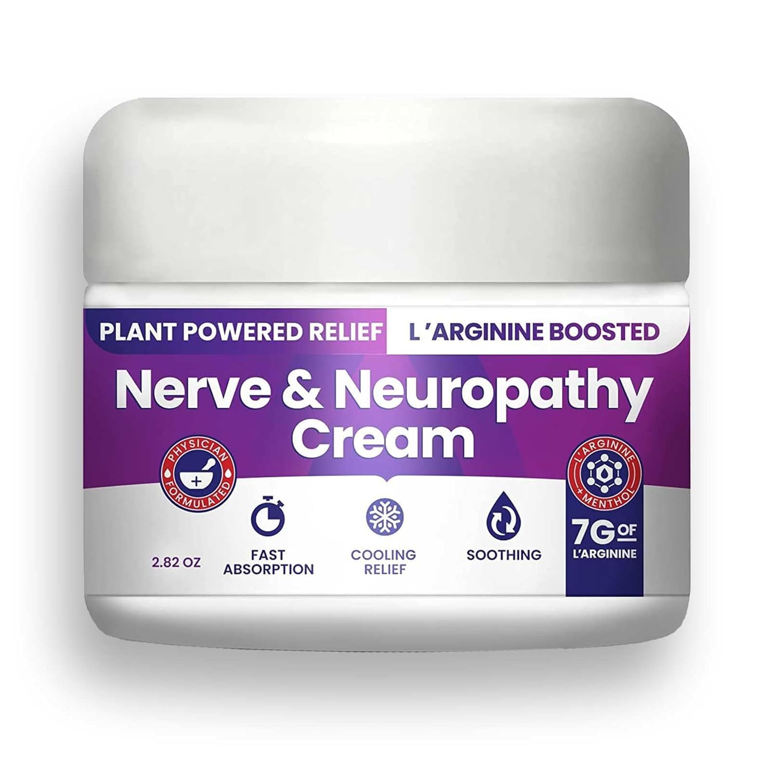Nerve and Neuropathy Cream – Plant Powered Relief for Foot, Hands, Legs, Toes Includes 7grams of L’Arginine; Vitamin B6, Arnica, Aloe -2.82oz M PAIN MANAGEMENT TECHNOLOGIES buy supplements canada