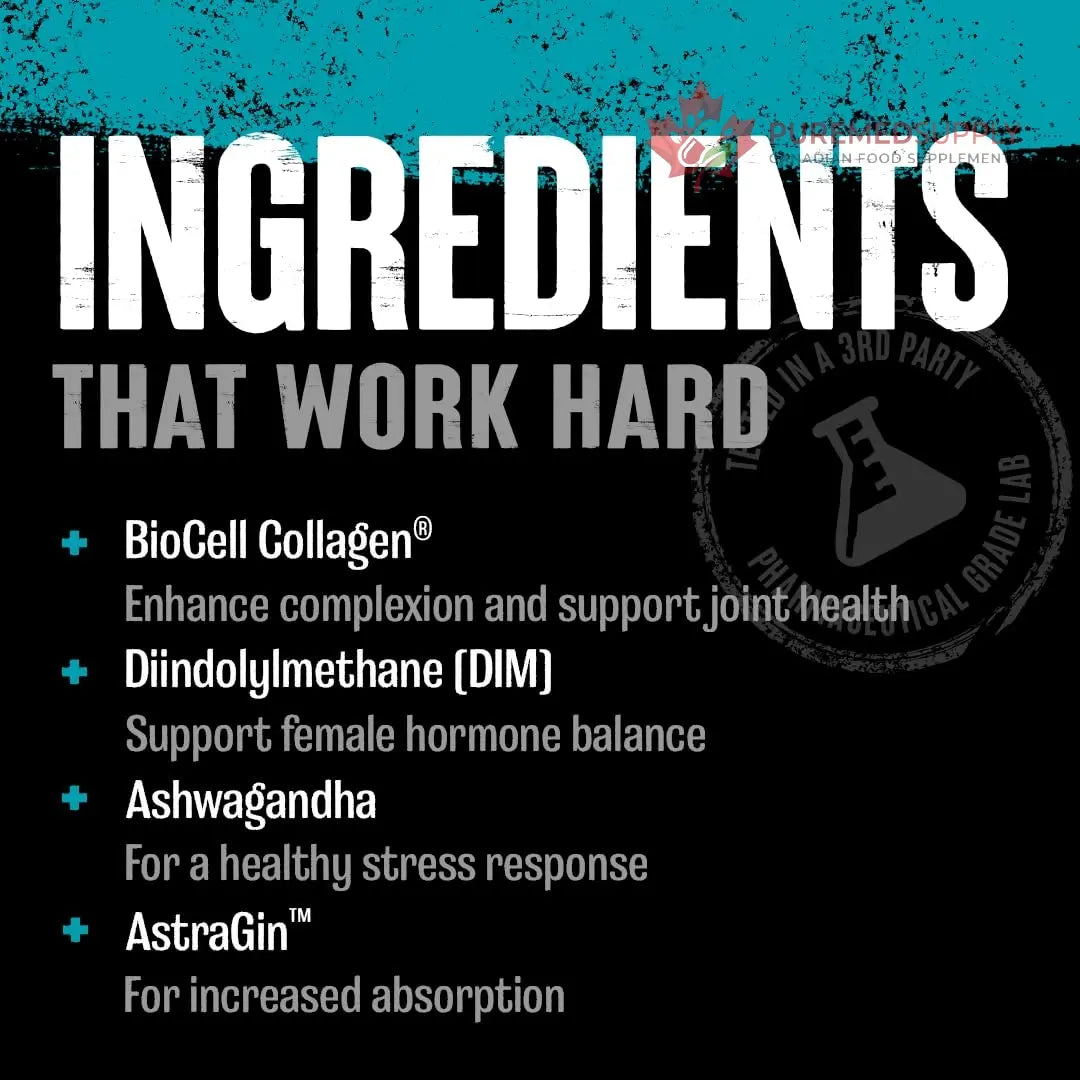 Animal Power Balance – Women's Alpha F Comprehensive Formula – Supports Hormonal Balance, Complexion, Hair, Nails, Mood and Stress, Intestinal Health, & Bone and Joint Health – 30 Packs Animal buy supplements canada