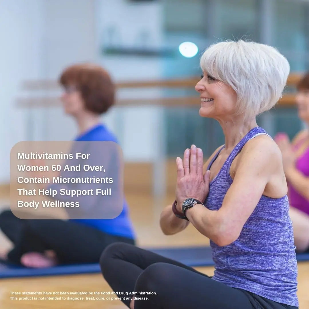 Geriatech Senior multivitamins, Vitamins and Minerals Supplement, Women and Men Over 60, with Vitamin B12, Easy to Swallow Geriatech buy supplements canada