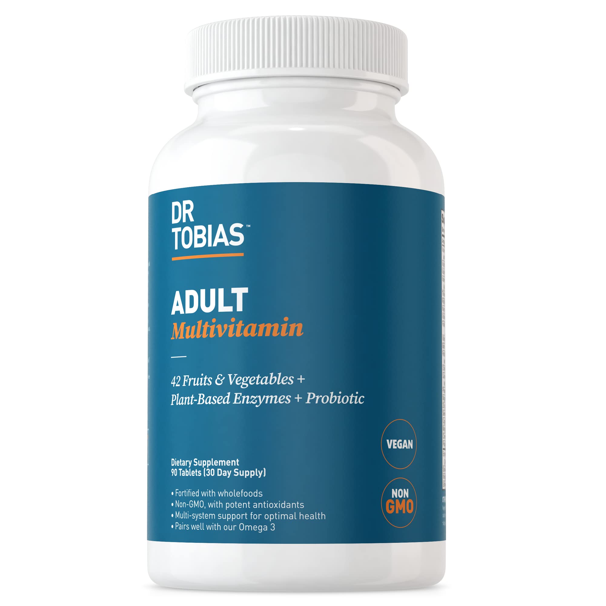Dr. Tobias Adult Multivitamin for Women & Men, Energy & Immune Support from 42 Fruits Dr. Tobias buy supplements canada