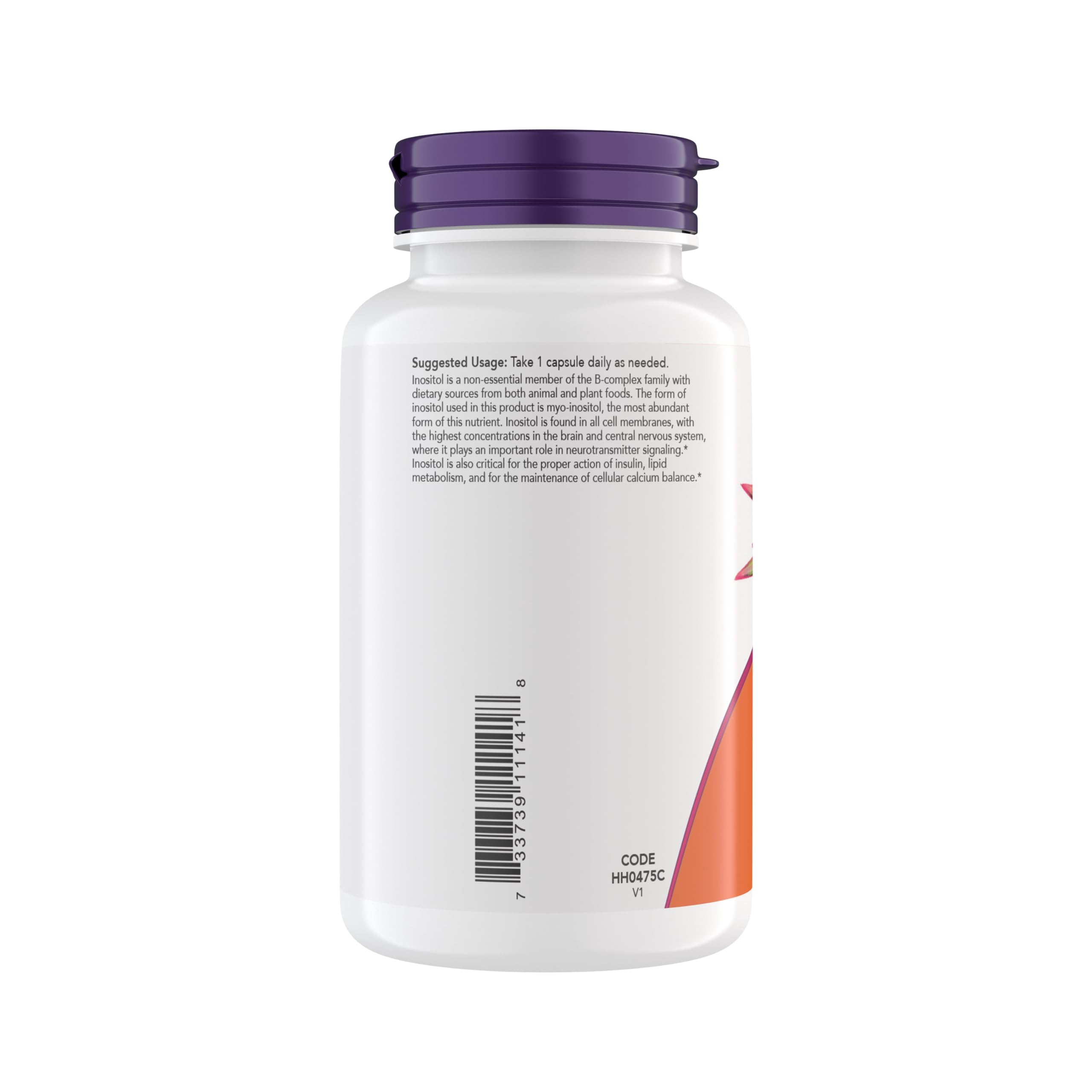 Now Foods Inositol 500 mg, Superior Myo Inositol Form, for Healthy Membrane Function Now Foods buy supplements canada