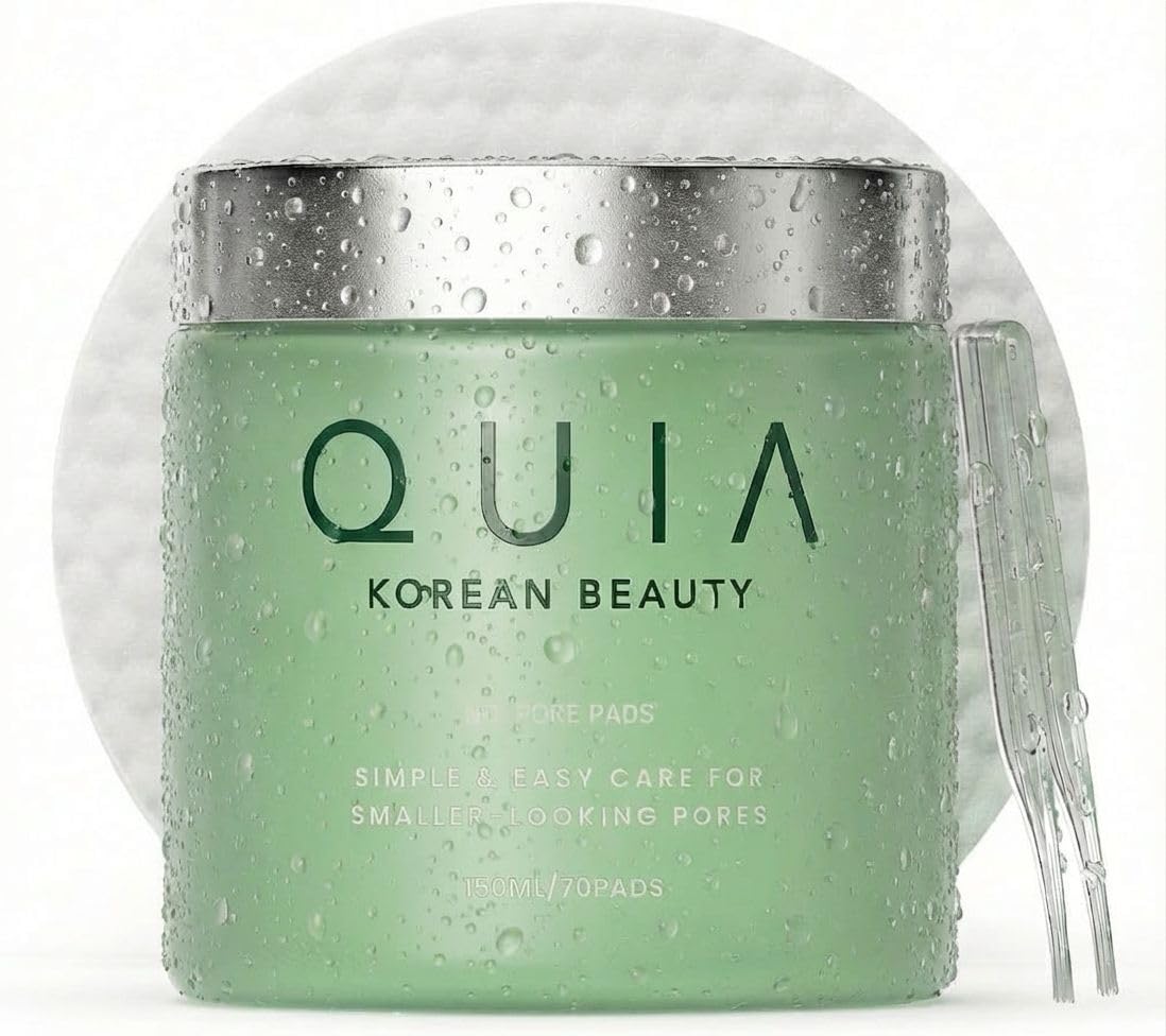 QUIA Toner Pads – AHA/BHA Dual-Action Exfoliate and Hydrate All in One – Soothing Formula for Sensitive Skin – Reduces Blackheads and Blemishes QUIA Beauty buy supplements canada
